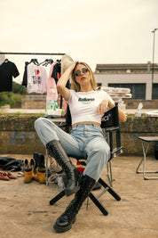 Bigall Denim “DIVA” P*rno Light Blue