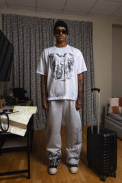 "SAMURAIJAYxBASEDODICI" Merengue Tee Black