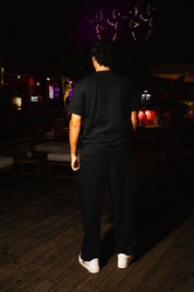 T-Shirt "TAVERNELLExBASEDODICI" Tomorrow Black