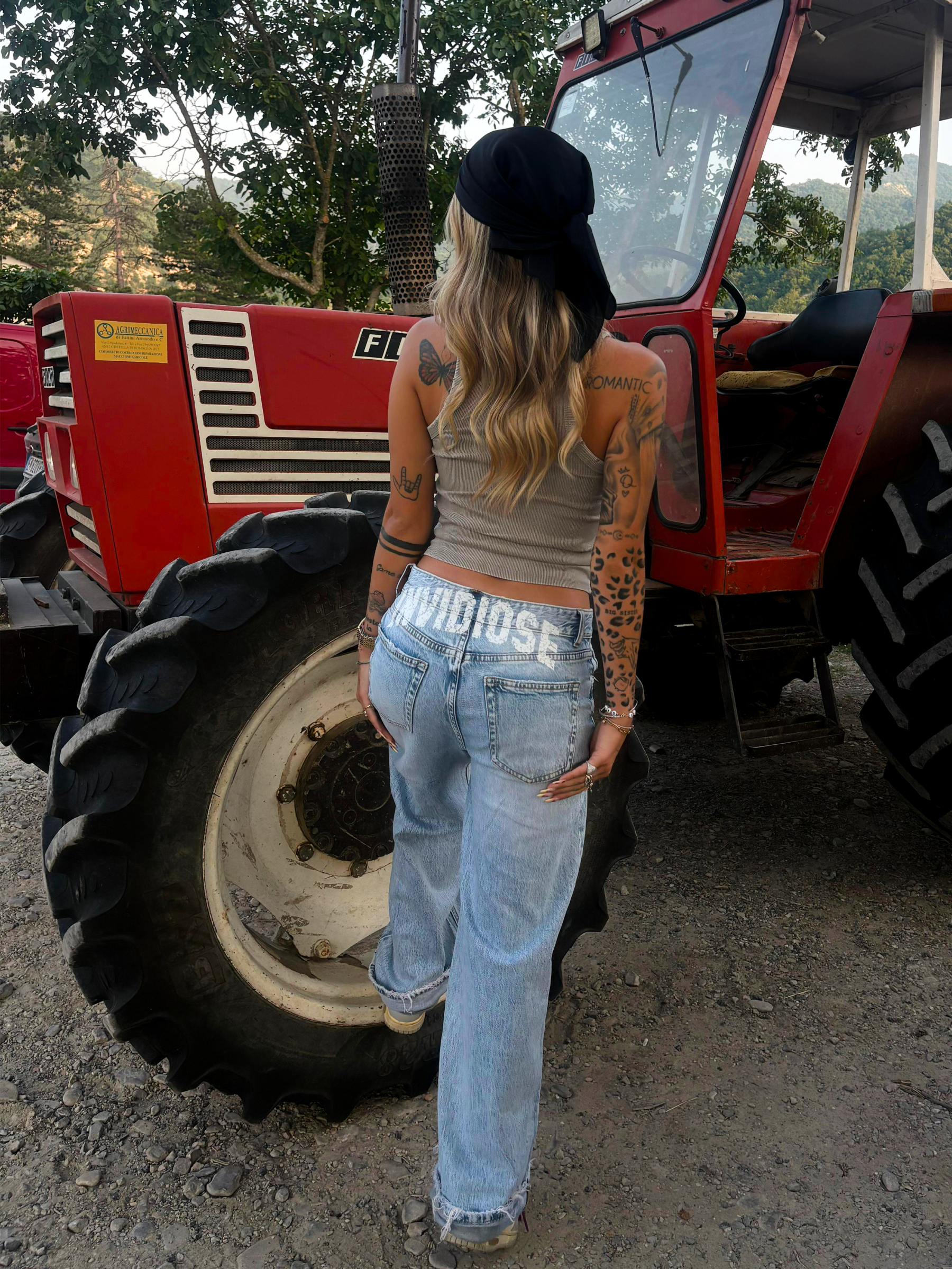 Bigall Denim “DIVA” Invidious Light Blue