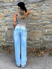 Bigall Denim “DIVA” Invidious Light Blue