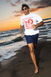 T-Shirt "TAVERNELLExBASEDODICI" Tomorrow White