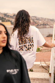 “AMMO” CHI'T'SAP T-Shirt White/Animalier Yellow