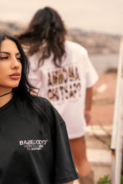 “AMMO” CHI'T'SAP T-Shirt Black/Animalier Grey