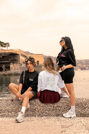 “AMMO” CHI'T'SAP White/Glitter T-Shirt