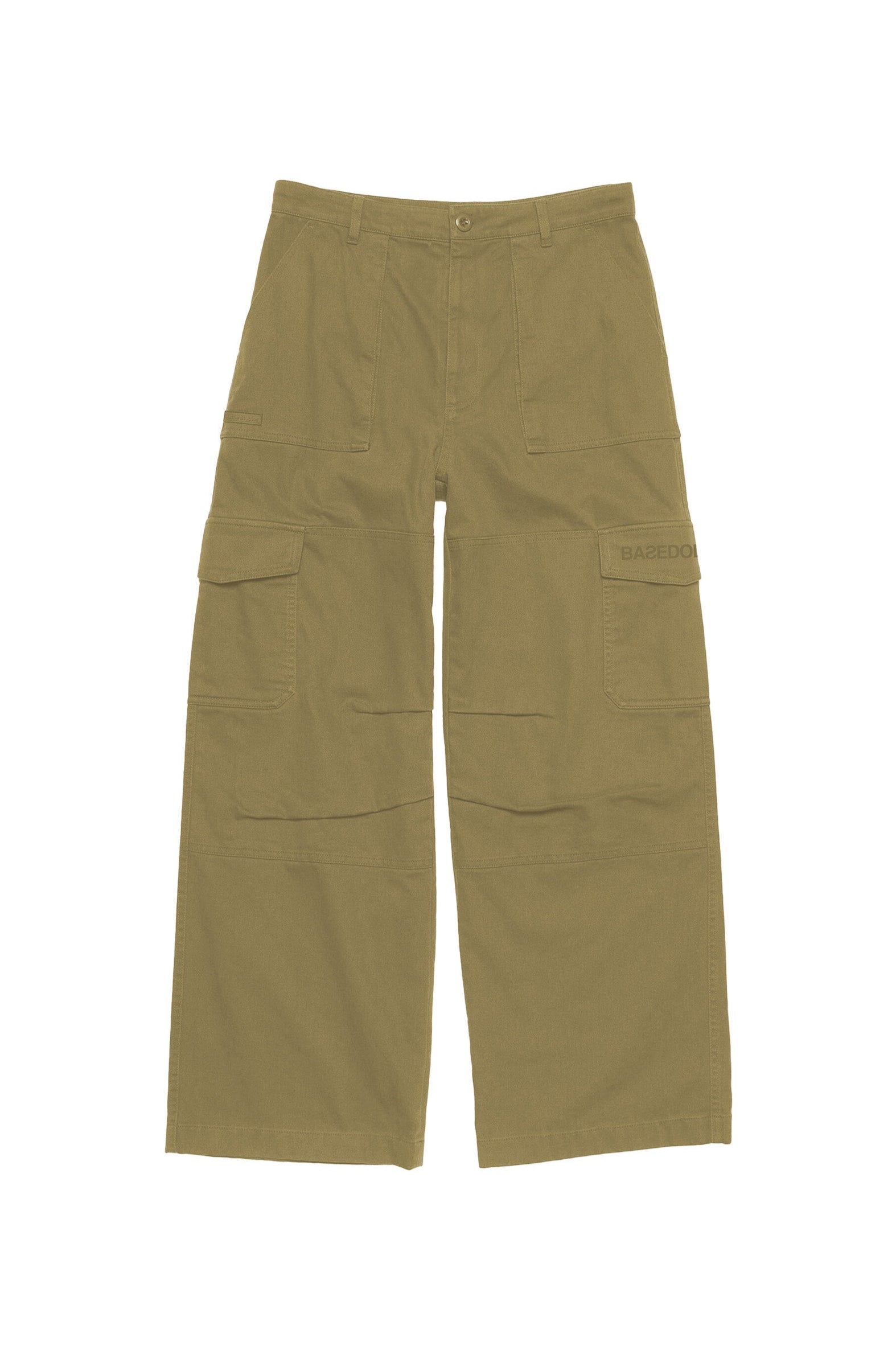 Cargo Pants “DE LA RUE À LA RUE” TheBasic Green