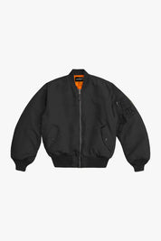 "WORLD TOUR" Bomber Black look