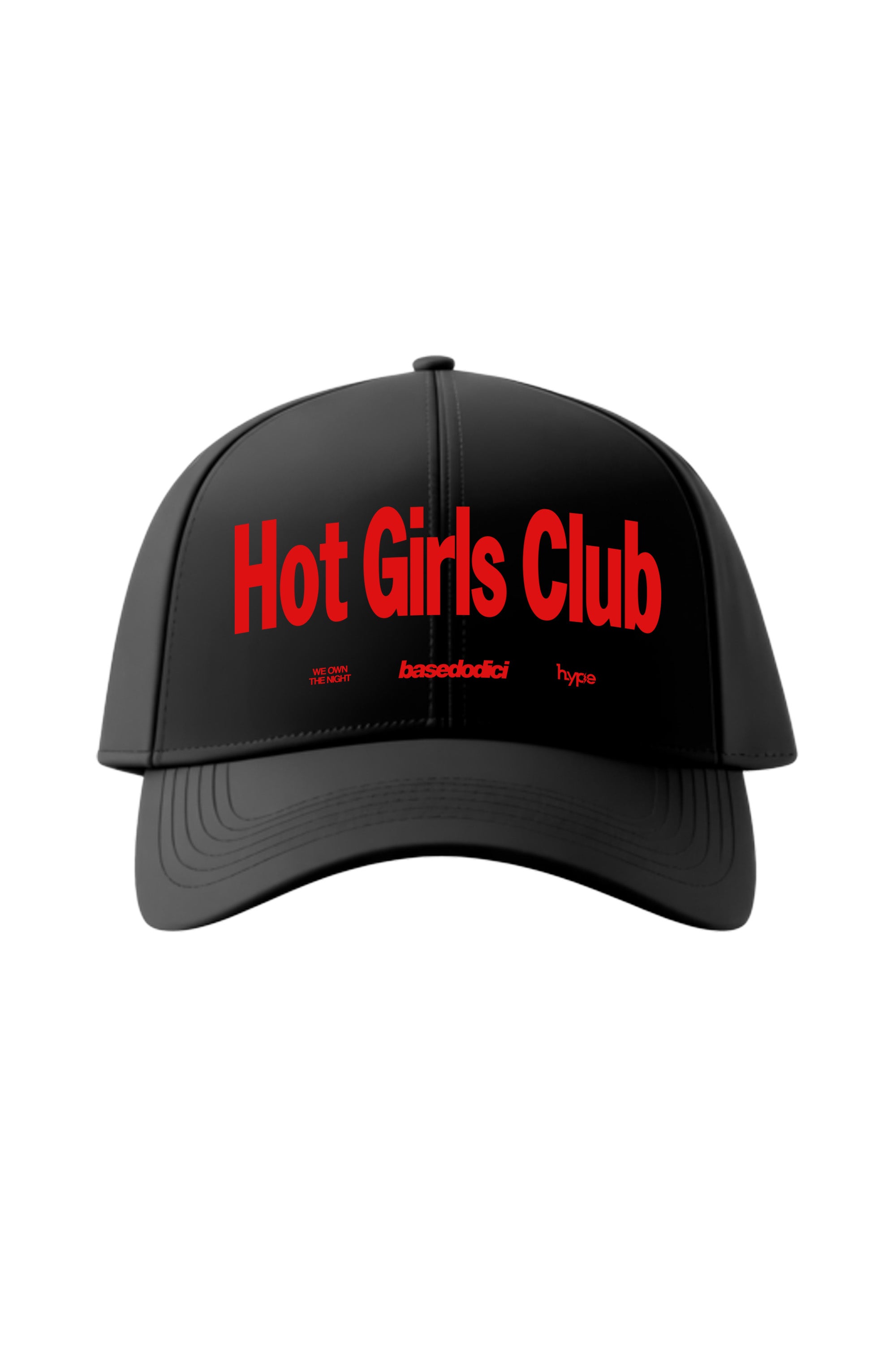 Cap “BASEDODICIxHYPE” Hot Girls Black