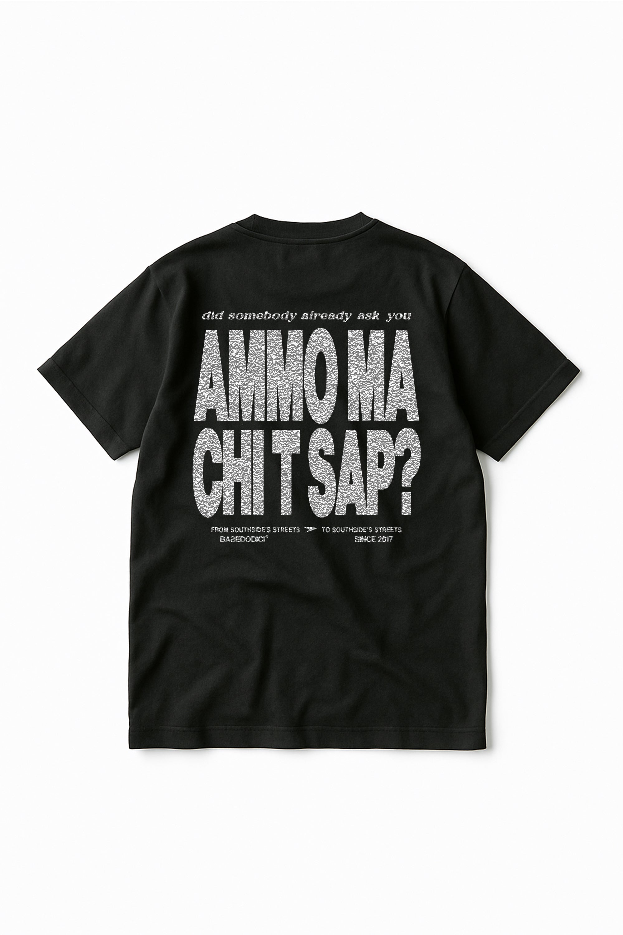 Dress Tee “AMMO” Black/Glitter