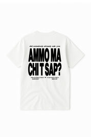 Dress Tee "AMMO" White