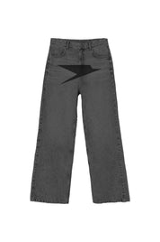 Denim Pants “DYSTOPIA” Dove Black