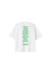 Over T-Shirt “RESORT” Fck OG White/Green