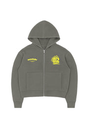 Zip Hoodie “CRUEL SEASON” Italiano Grey
