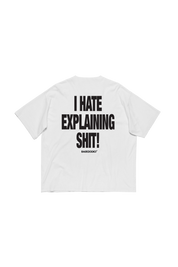 T-Shirt “FLASHCAPSULE” HATE White