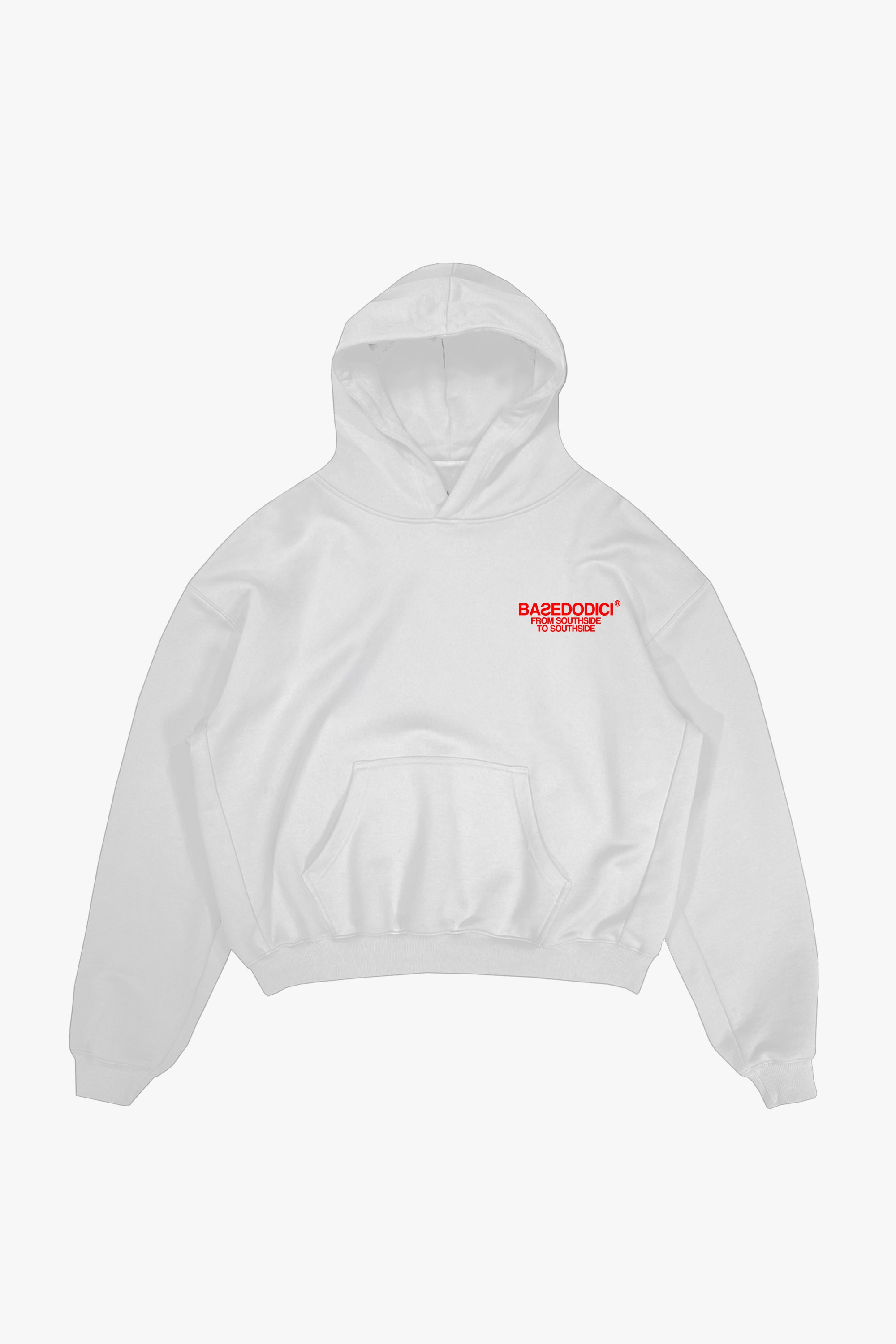 Hoodie “AMMO” CHI'T'SAP White/Red