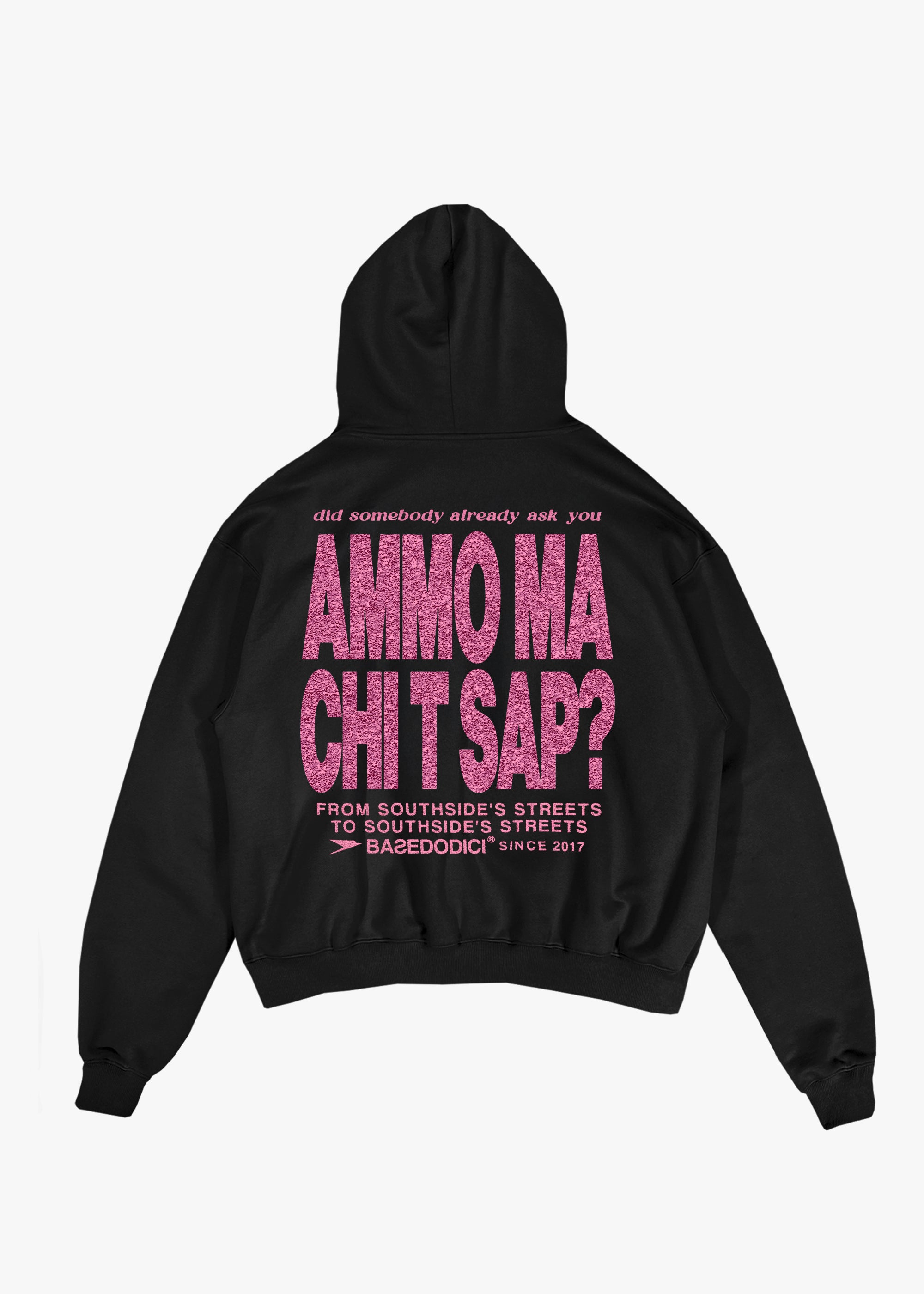 HOODIE_AMMO_BLACK_GLITTER_BUBBLE_PINK_BACK.jpg