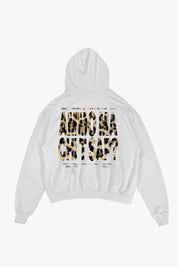 Hoodie "AMMO" CHI'T'SAP White/Animalier Yellow