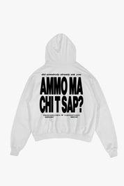 Hoodie "AMMO" CHI'T'SAP White