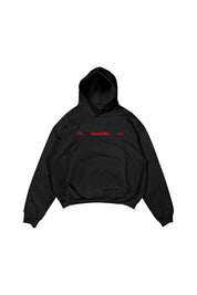 Hoodie “BASEDODICIxHYPE” Nightlife Black