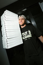 "SAMURAIJAYxBASEDODICI" TuttoSbagliato Tee Black/Lemon