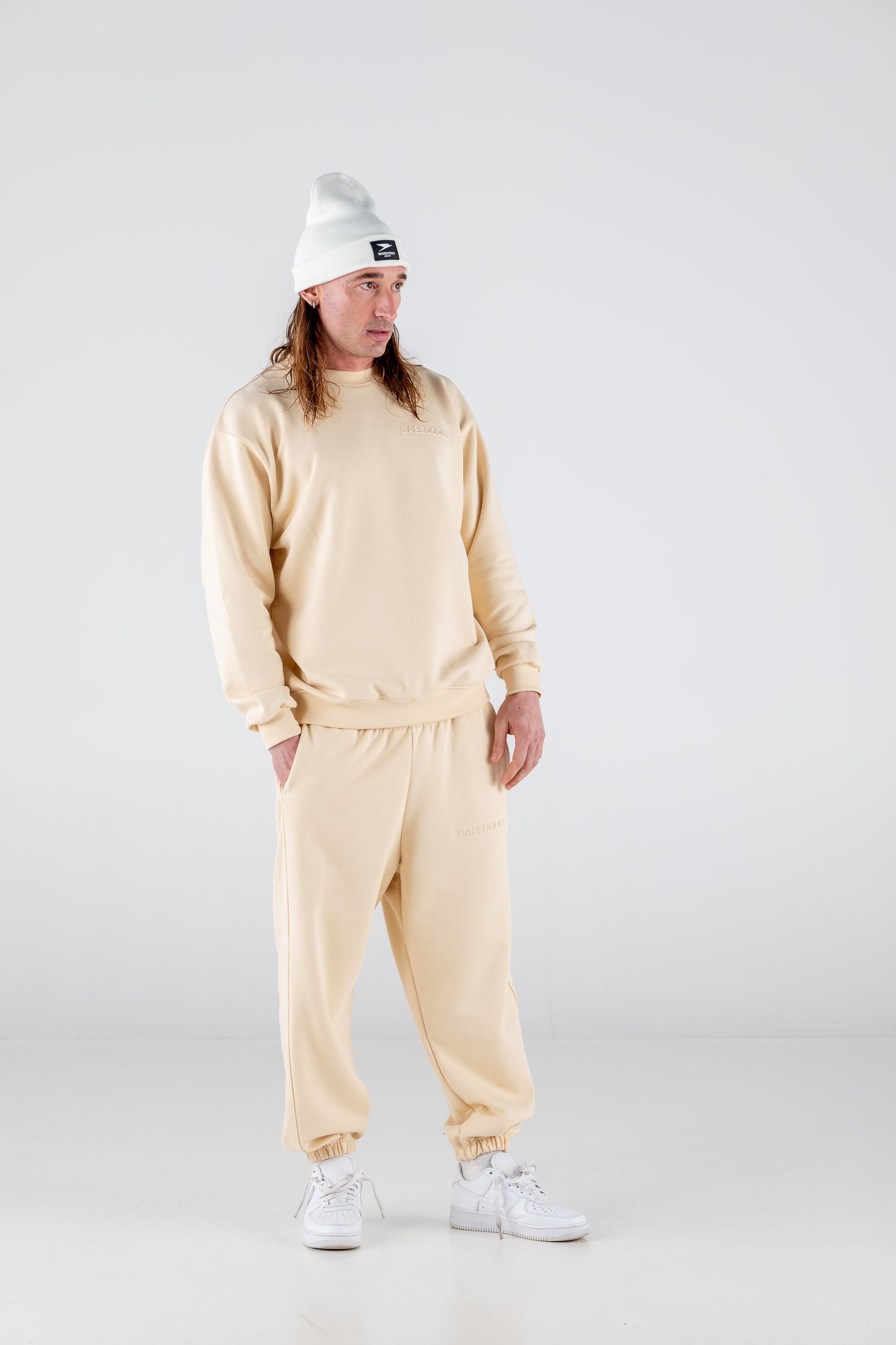 Fleece Pants "ULTRABASIC" Cream