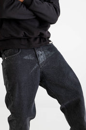 Denim Pants “DYSTOPIA” Dove Black