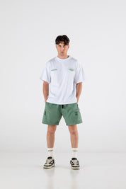 Over T-Shirt “RESORT” Fck OG White/Green