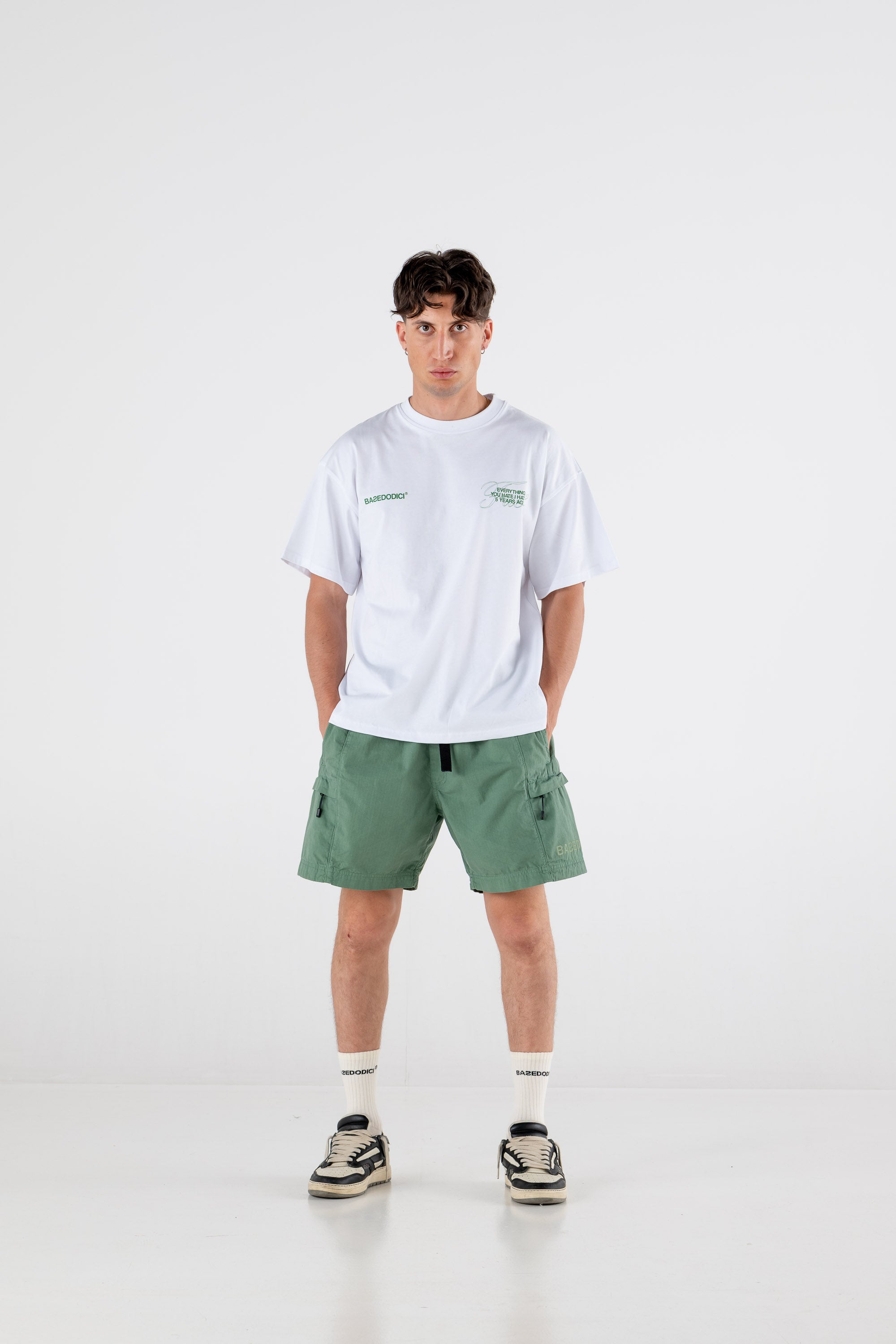 Over T-Shirt “RESORT” Fck OG White/Green