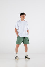 Over T-Shirt “RESORT” Fck OG White/Green