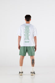 Over T-Shirt “RESORT” Fck OG White/Green