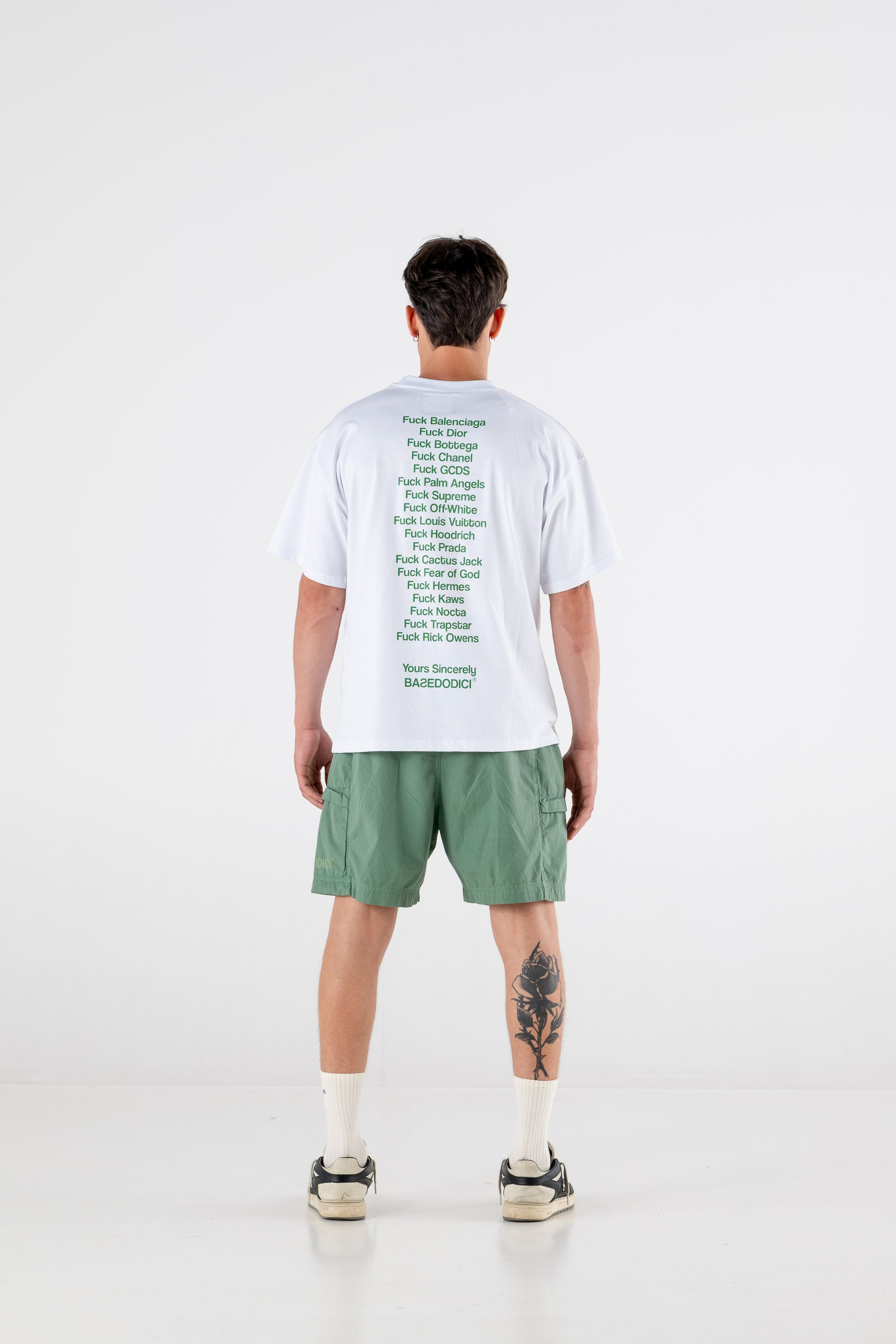 Over T-Shirt “RESORT” Fck OG White/Green