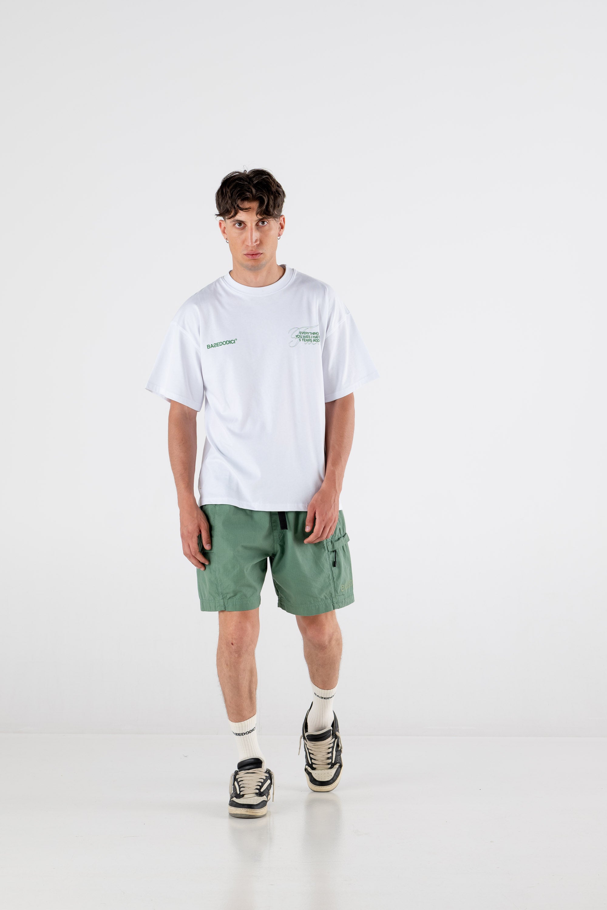 Over T-Shirt “RESORT” Fck OG White/Green