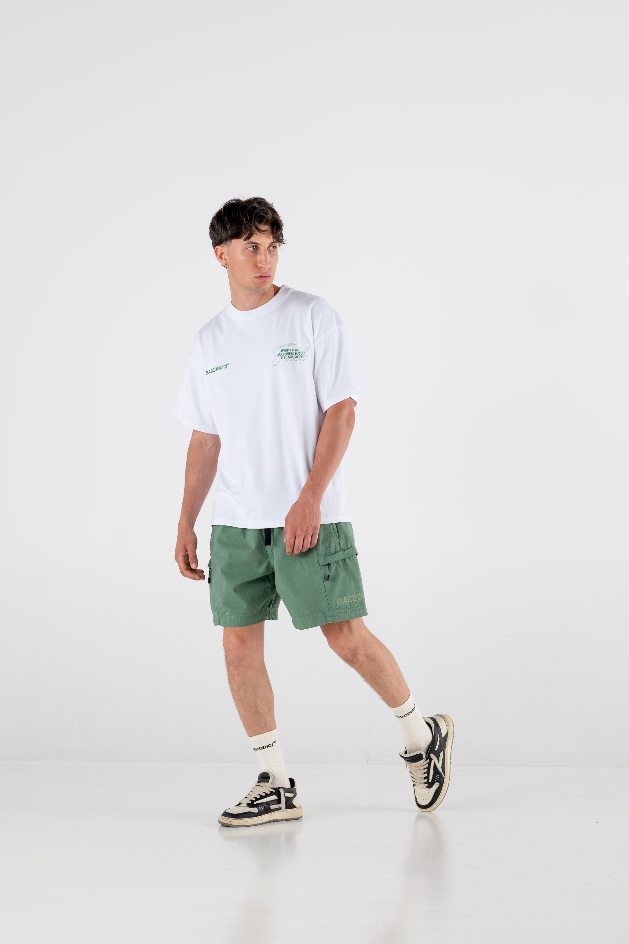Over T-Shirt “RESORT” Fck OG White/Green