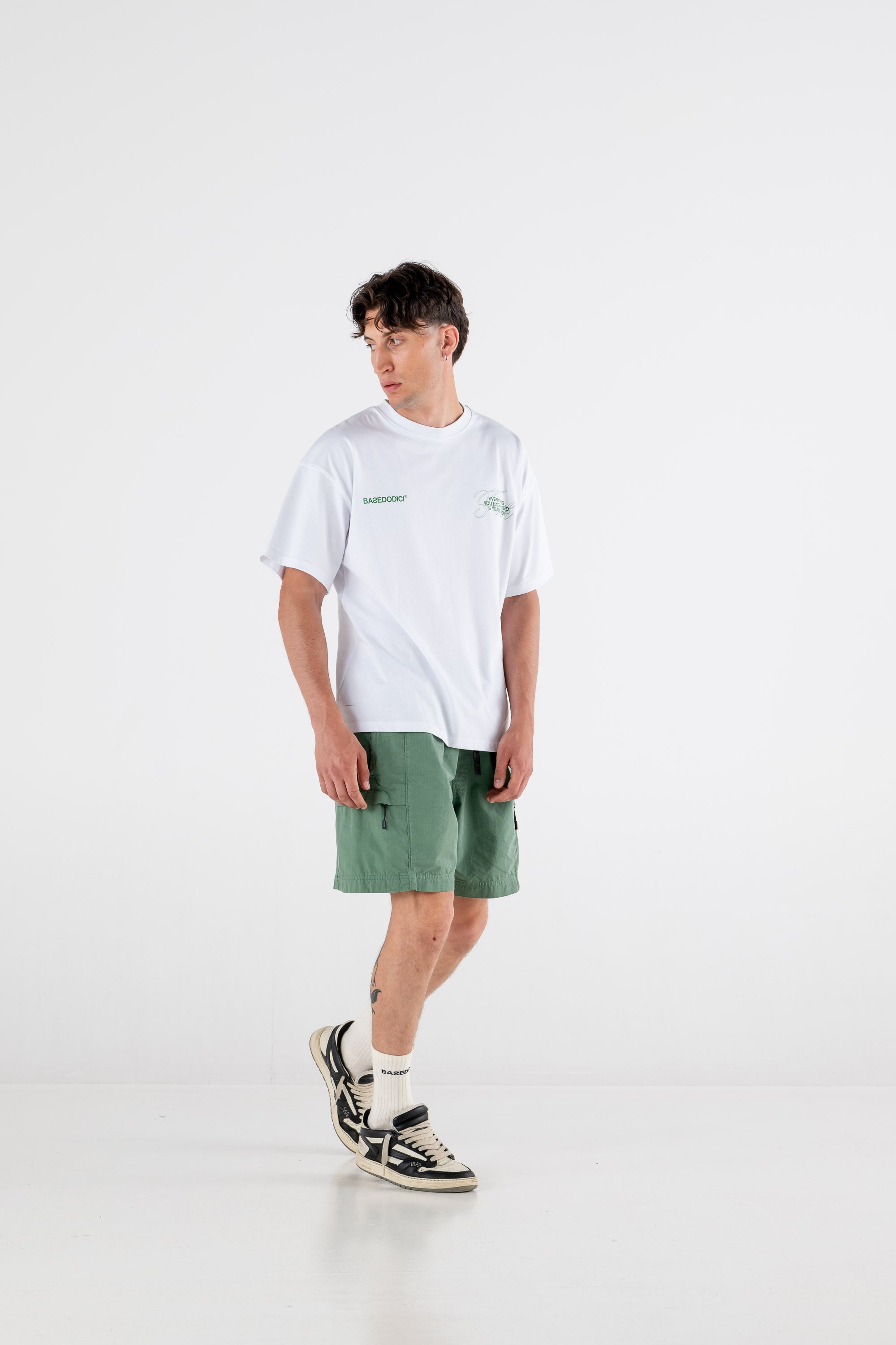 Over T-Shirt “RESORT” Fck OG White/Green