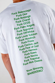 Over T-Shirt “RESORT” Fck OG White/Green