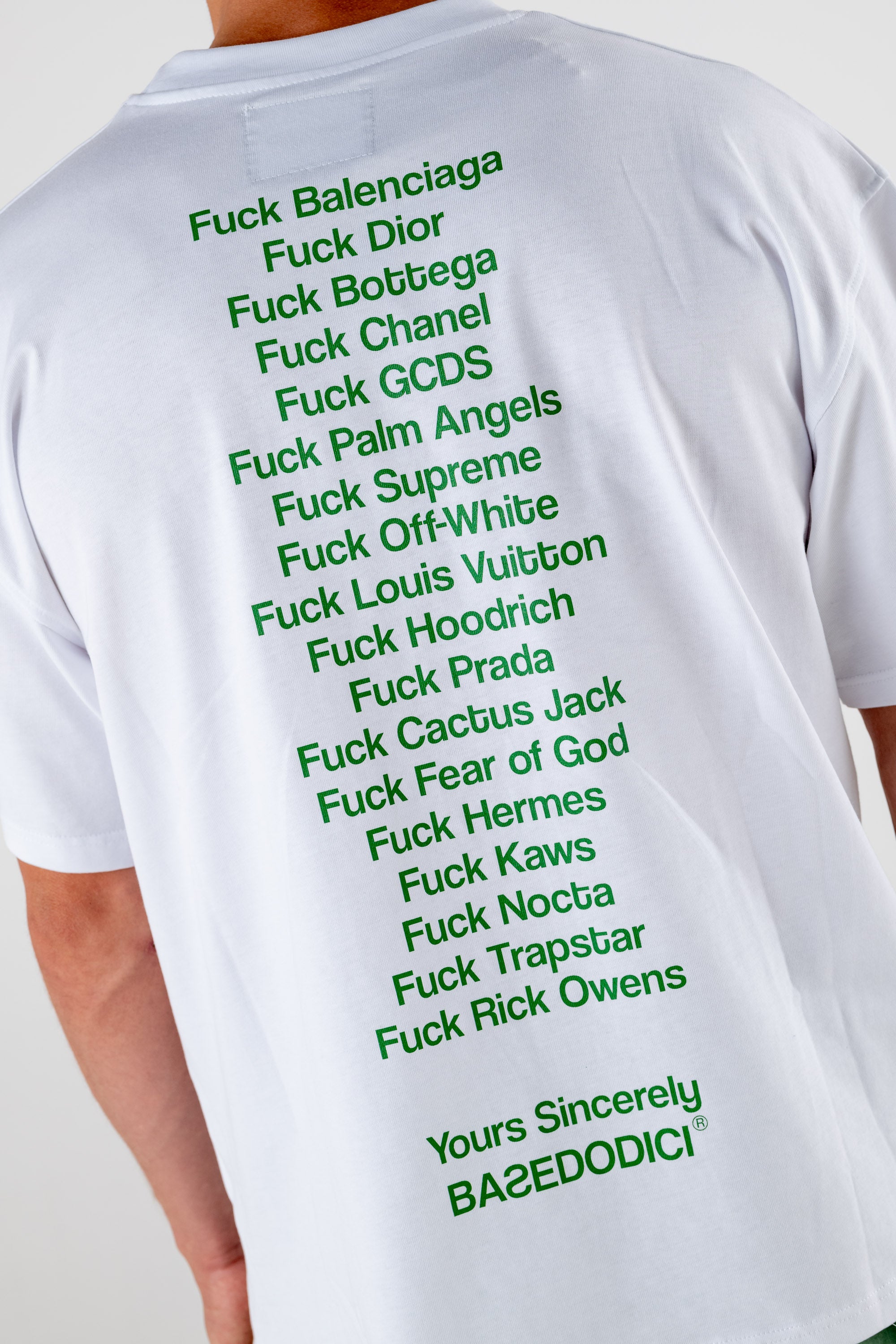 Over T-Shirt “RESORT” Fck OG White/Green