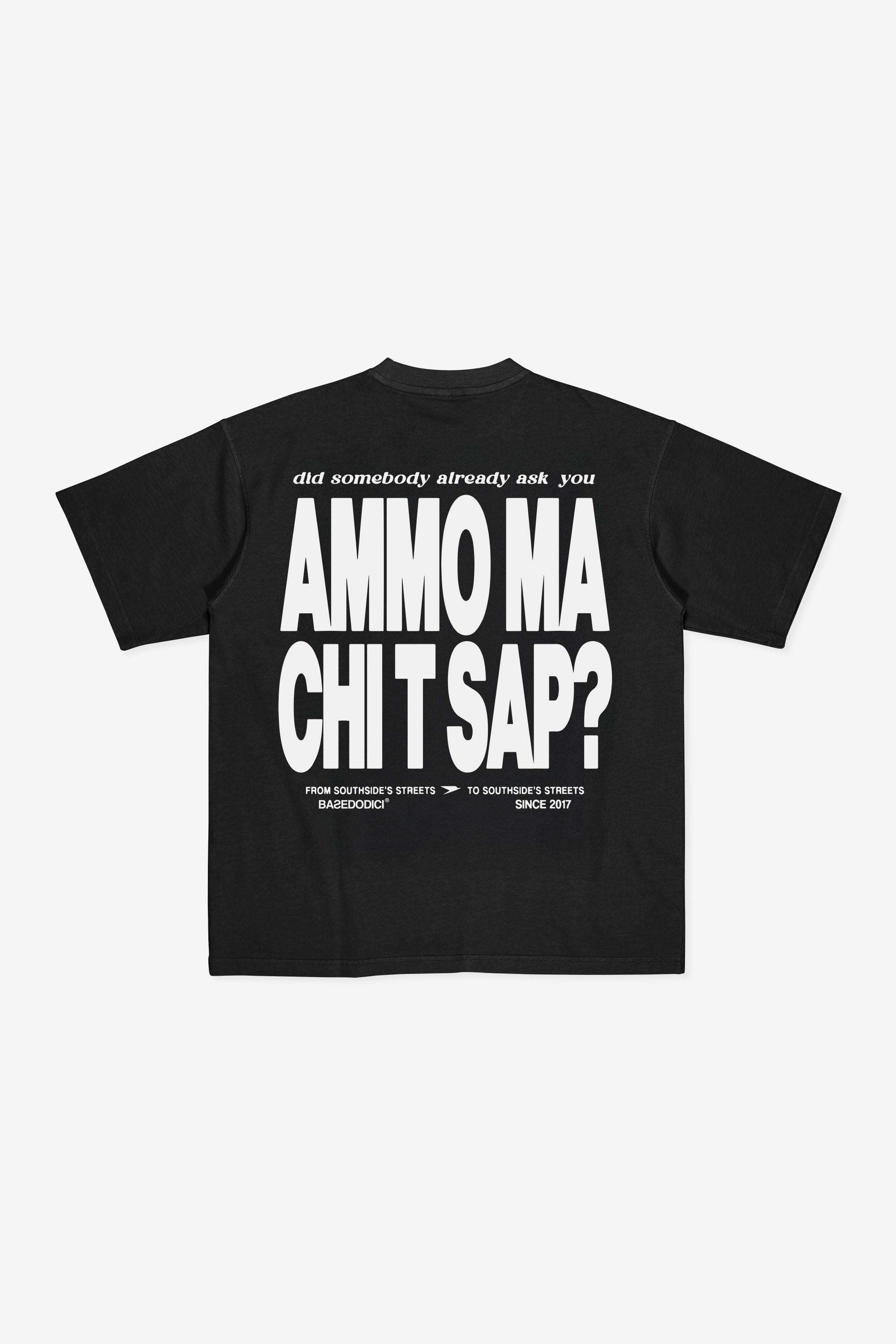 "AMMO" CHI'T'SAP Tee Black