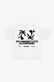 "SAMURAIJAYxBASEDODICI" TuttoSbagliato Tee White