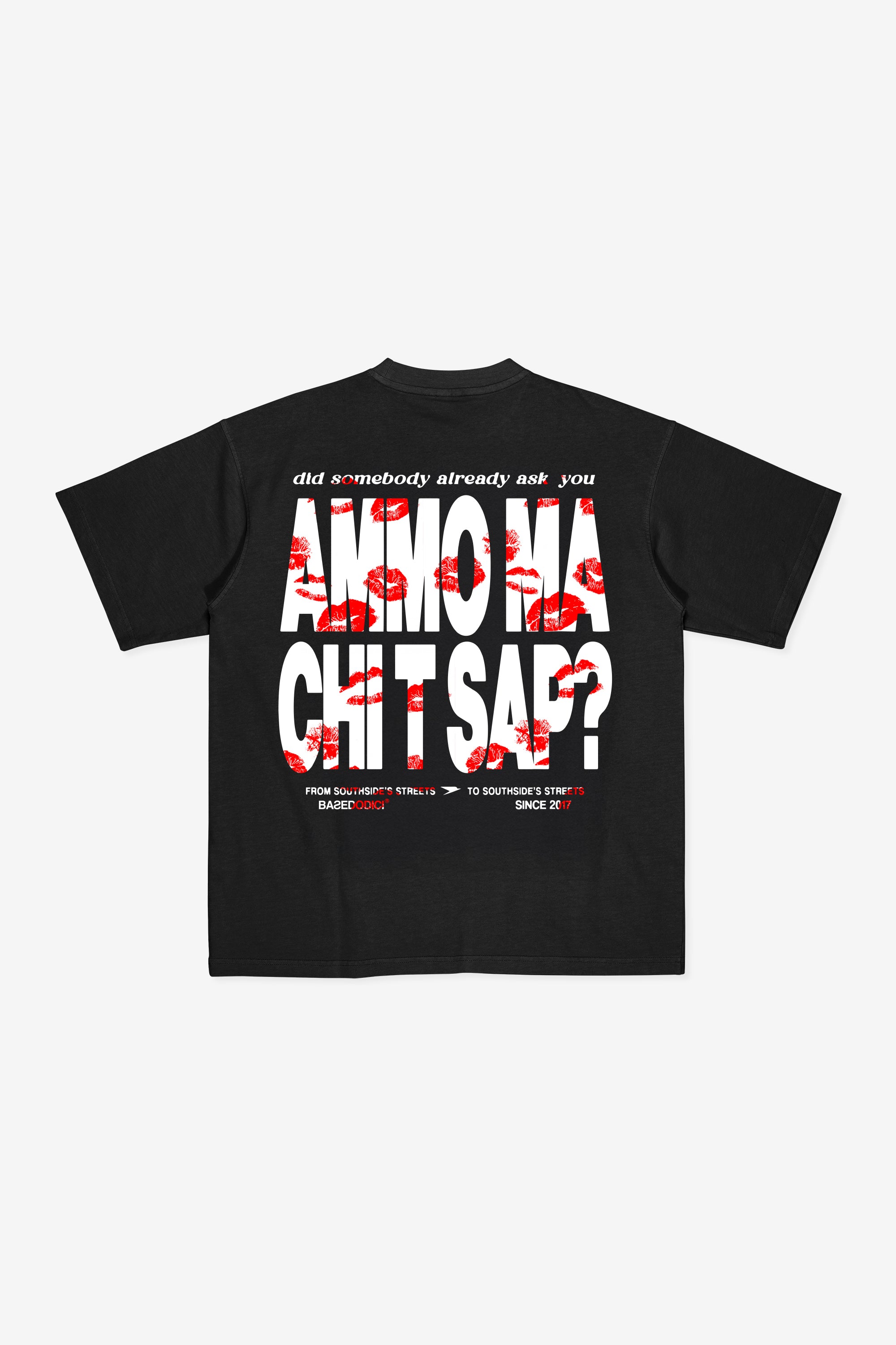 “AMMO” CHI'T'SAP Black/Kiss T-Shirt
