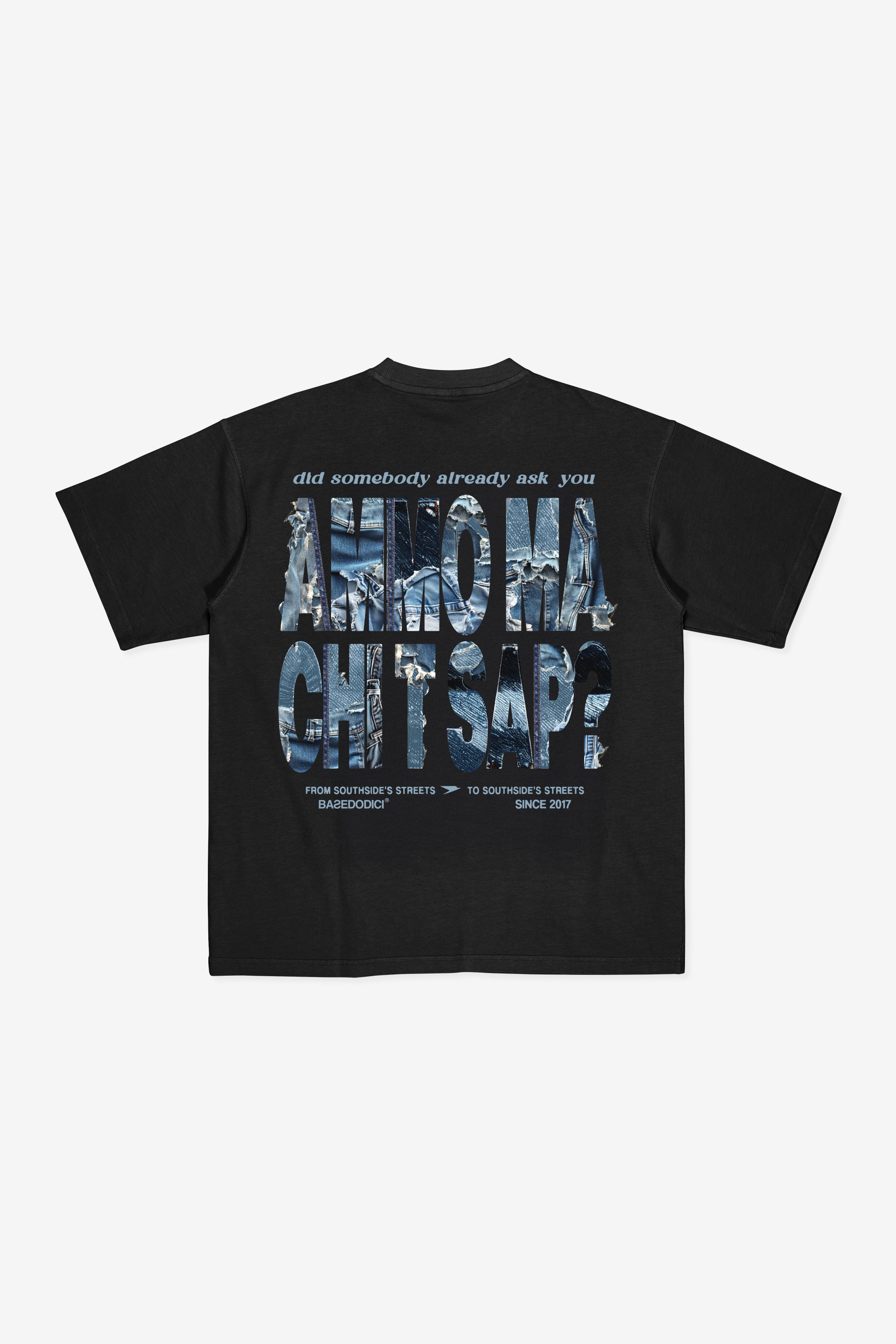 “AMMO” CHI'T'SAP T-Shirt Black/Denim