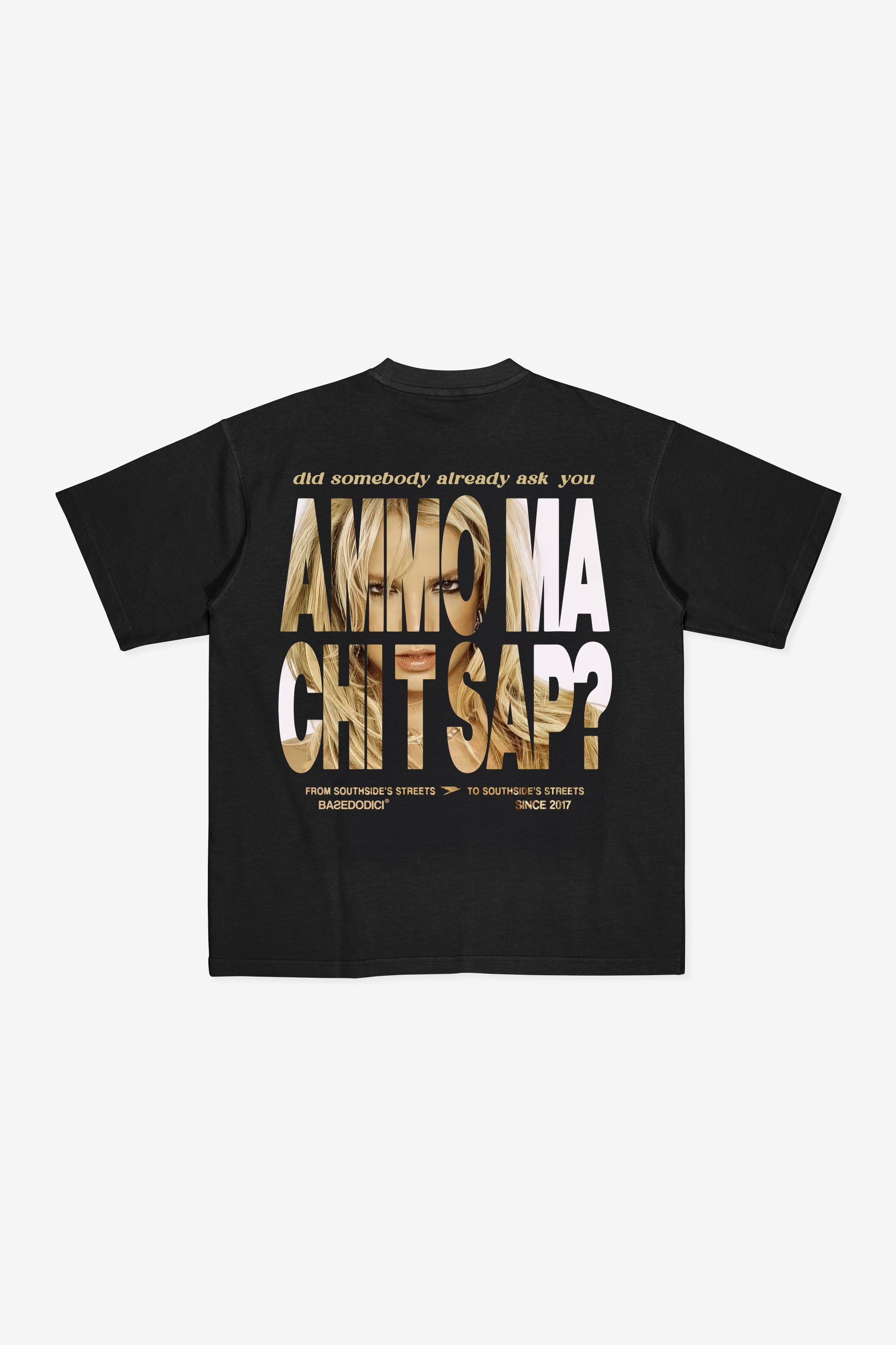 “AMMO” CHI'T'SAP Black/Britney T-Shirt