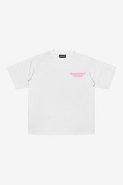 “AMMO” CHI'T'SAP T-Shirt White/Flamingo