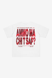 “AMMO” CHI'T'SAP White/Bandana T-Shirt