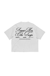 T-Shirt "AMMO" CHI'T'SAP White Italics