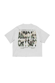 “AMMO” CHI'T'SAP White/Camo Green T-Shirt