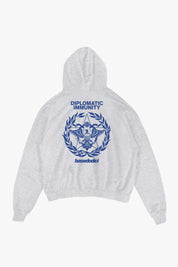 Hoodie "WORLD TOUR" Diplomatic Immunity AshGrey