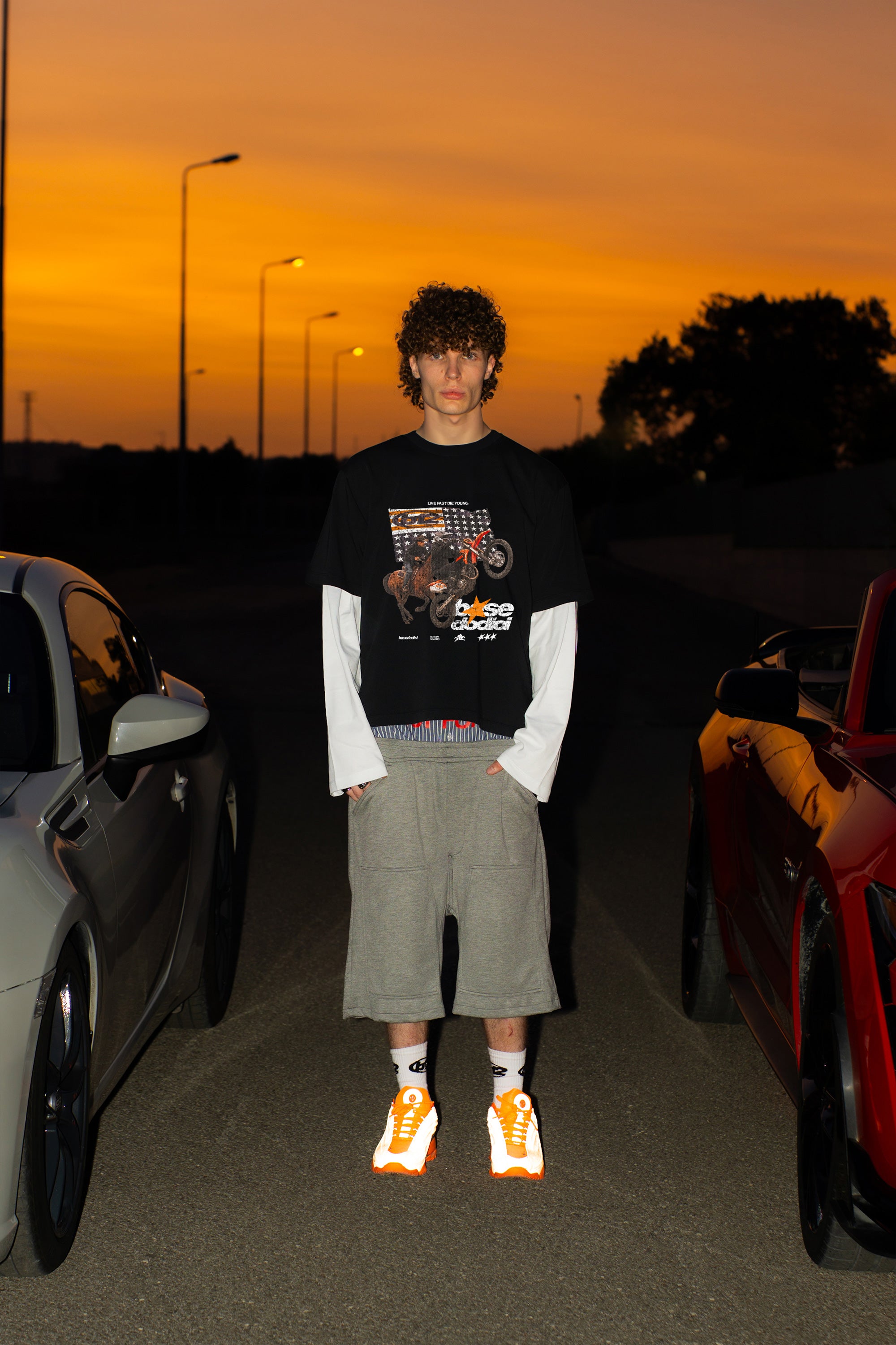 T-Shirt “LIVE FAST” Furious Black