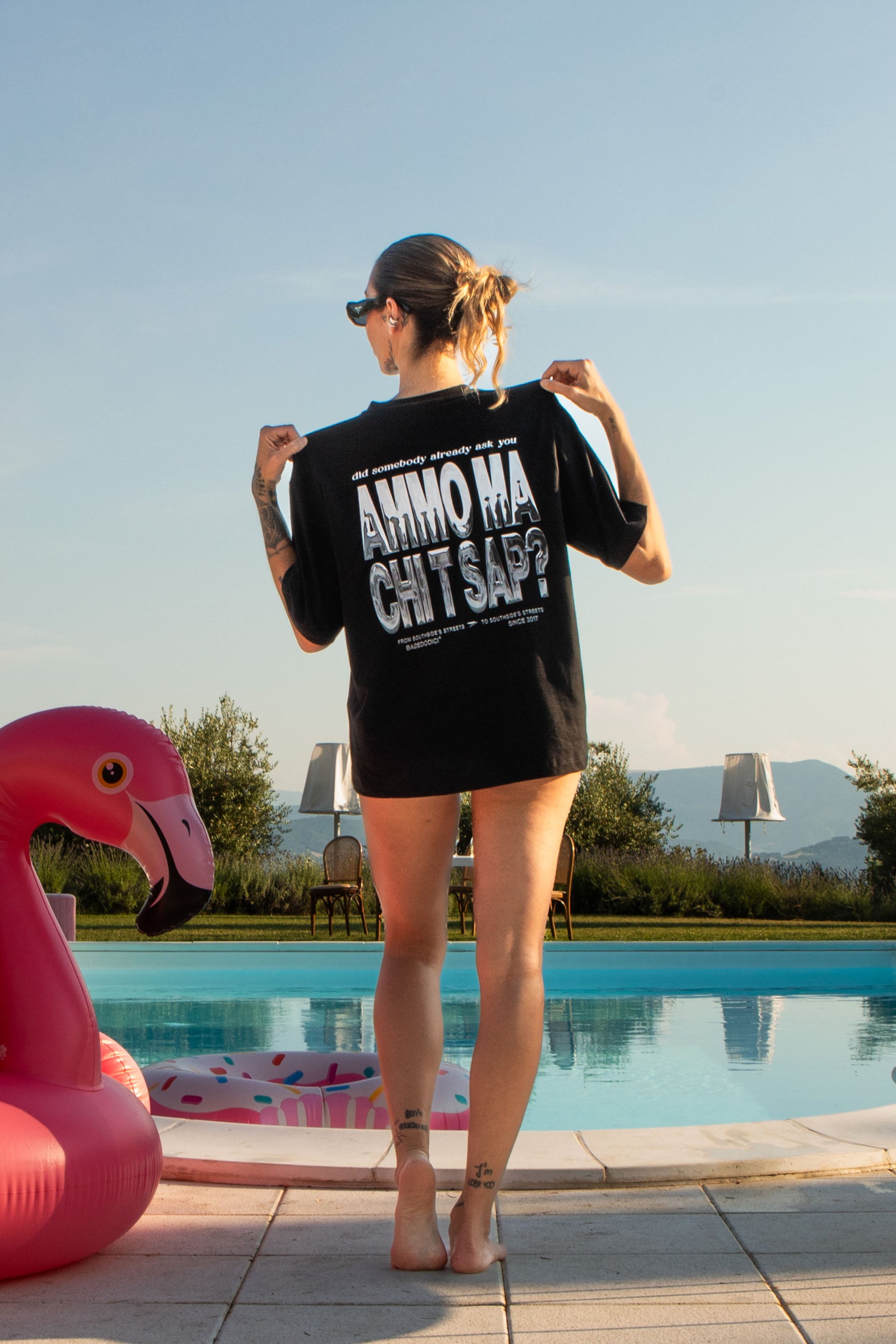 “AMMO” CHI'T'SAP T-Shirt Black/Chrome