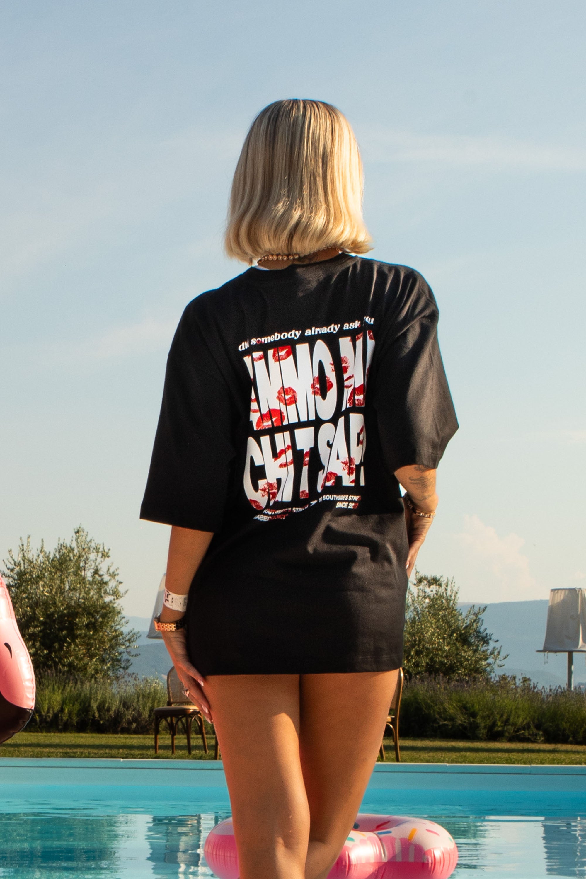 “AMMO” CHI'T'SAP Black/Kiss T-Shirt