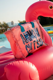 Shoulder Bag "AMMO" CHI'T'SAP Pink/Denim